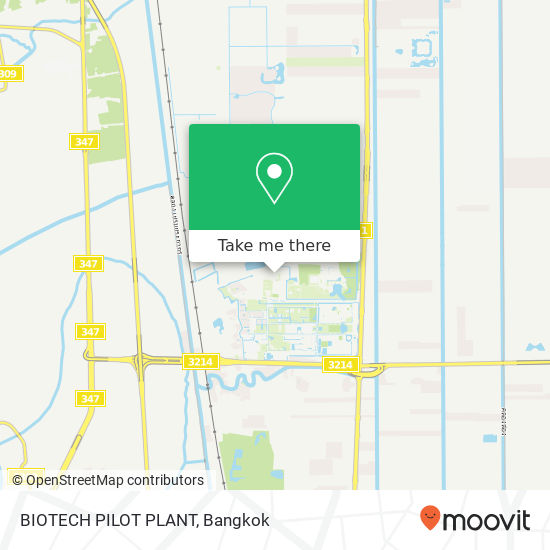 BIOTECH PILOT PLANT map