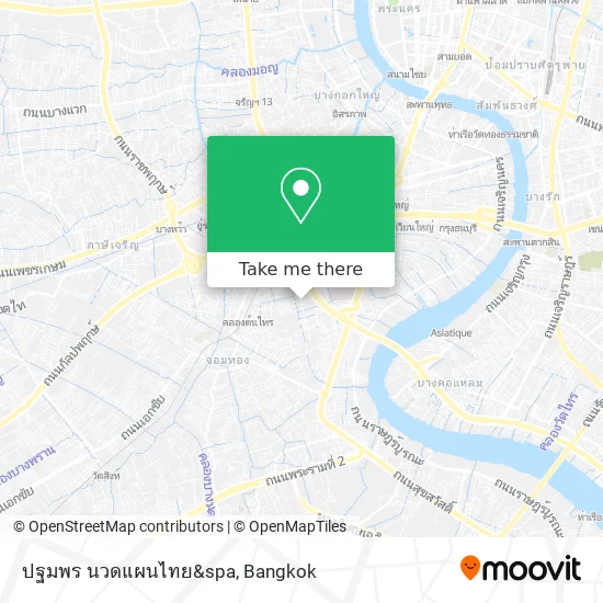 ปฐมพร นวดแผนไทย&spa map