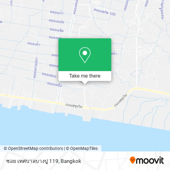 ซอย เทศบาลบางปู 119 map
