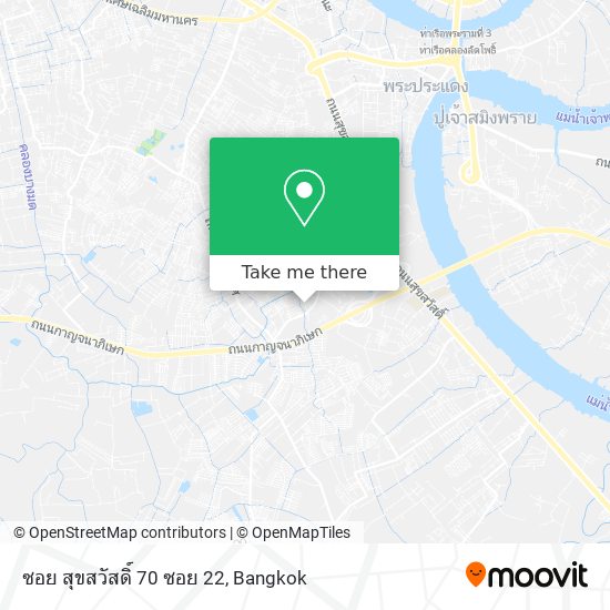 ซอย สุขสวัสดิ์ 70 ซอย 22 map