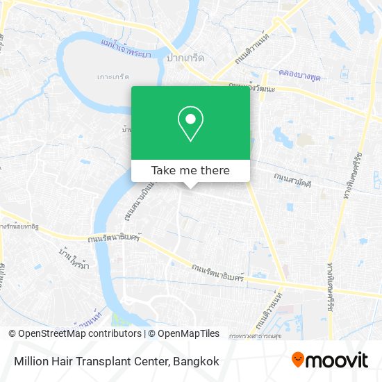 Million Hair Transplant Center map