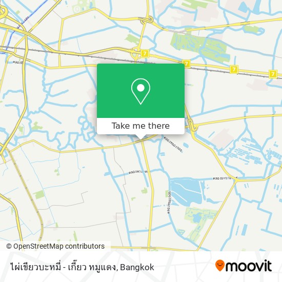 ไผ่เขียวบะหมี่ - เกี๊ยว หมูแดง map