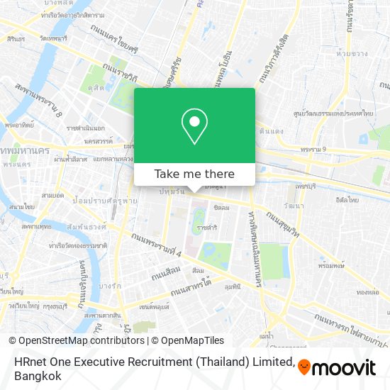 HRnet One Executive Recruitment (Thailand) Limited map