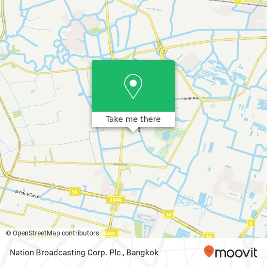 Nation Broadcasting Corp. Plc. map