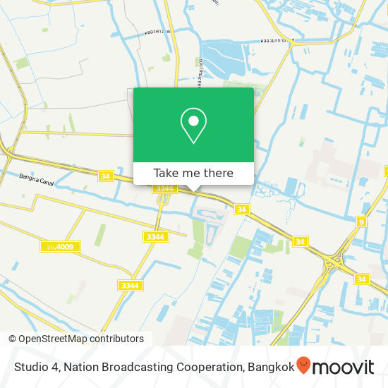 Studio 4, Nation Broadcasting Cooperation map