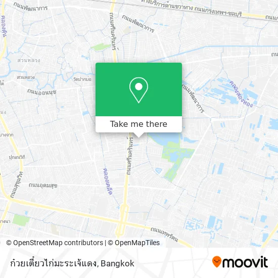 ก๋วยเตี๋ยวไก่มะระเจ้แดง map