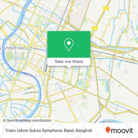 Triam Udom Suksa Symphonic Band map