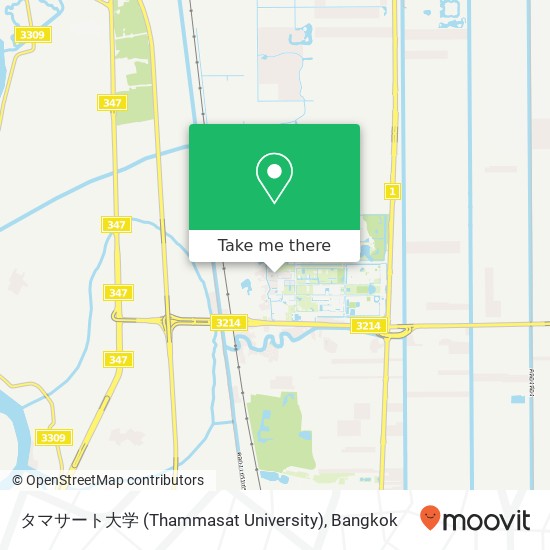 タマサート大学 (Thammasat University) map