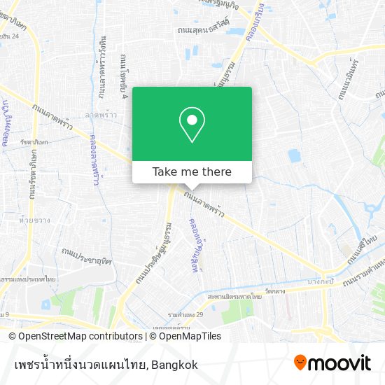 เพชรน้ำหนึ่งนวดแผนไทย map