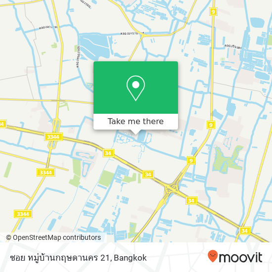 ซอย หมู่บ้านกฤษดานคร 21 map