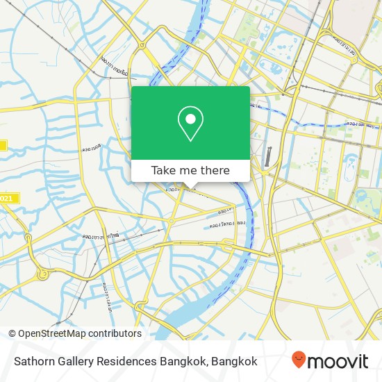 Sathorn Gallery Residences Bangkok map