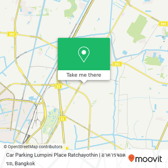Car Parking Lumpini Place Ratchayothin | อาคารจอดรถ map