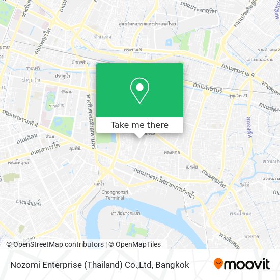 Nozomi Enterprise (Thailand) Co.,Ltd map
