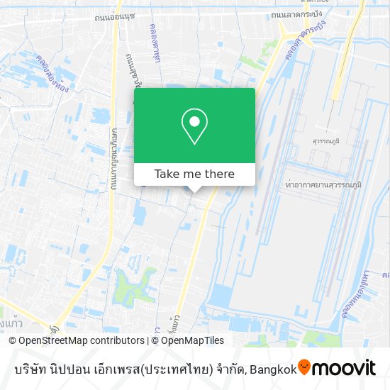 บริษัท นิปปอน เอ็กเพรส(ประเทศไทย) จำกัด map