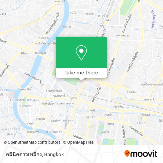 คลินิคดาวเหลือง map