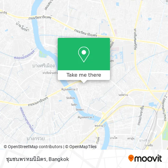 ชุมชนพรหมนิมิตร map
