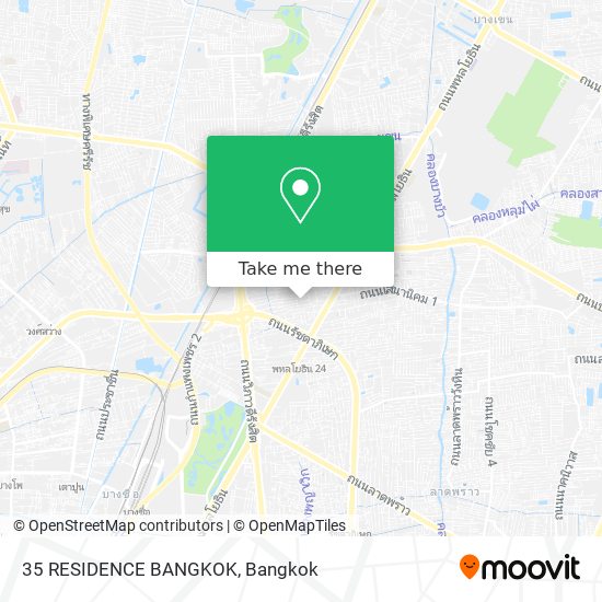 35 RESIDENCE BANGKOK map