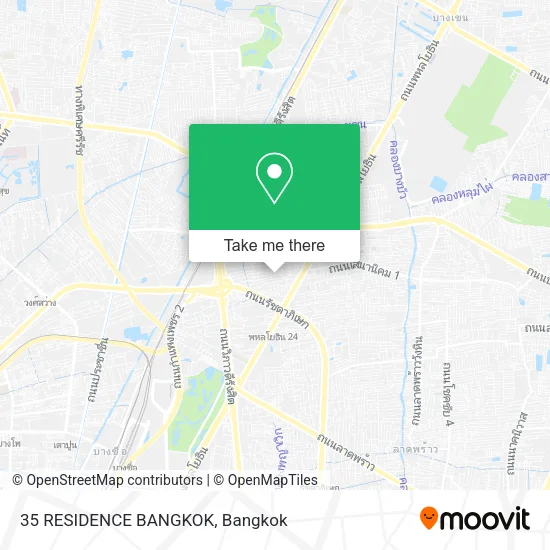 35 RESIDENCE BANGKOK map