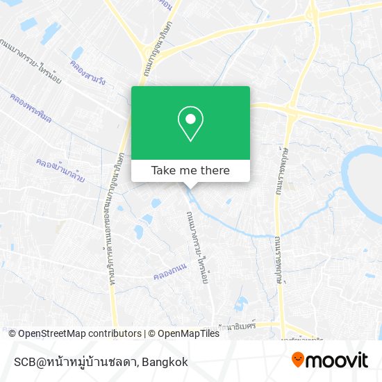 SCB@หน้าหมู่บ้านชลดา map