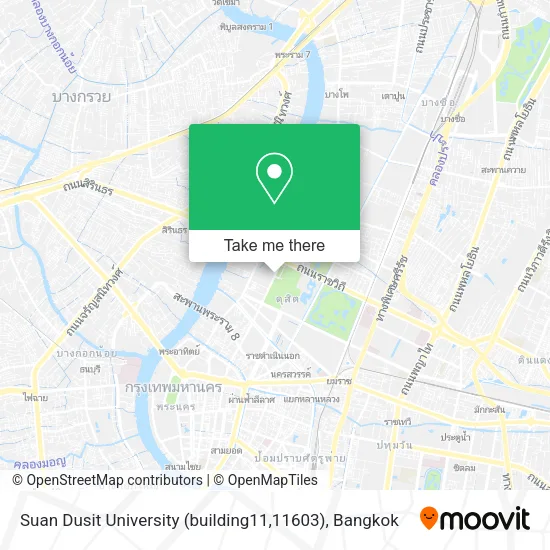 Suan Dusit University (building11,11603) map