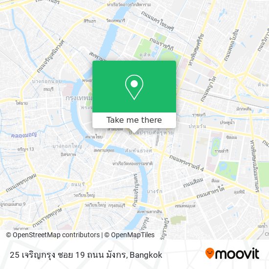 25 เจริญกรุง ซอย 19 ถนน มังกร map