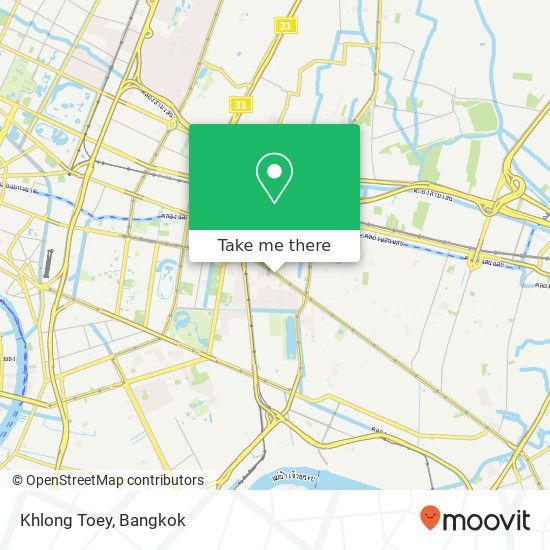 Khlong Toey map