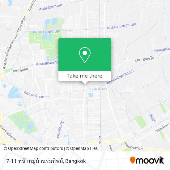 7-11 หน้าหมู่บ้านร่มทิพย์ map