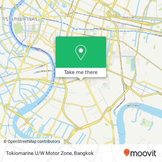 Tokiomarine U/W Motor Zone map