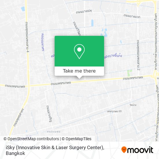 iSky (Innovative Skin & Laser Surgery Center) map