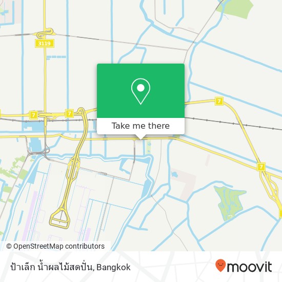 ป้าเล็ก น้ำผลไม้สดปั่น map