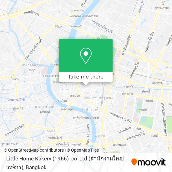 ่Little Home Kakery (1966) .co.,Ltd  (สำนักงานใหญ่ วรจักร) map