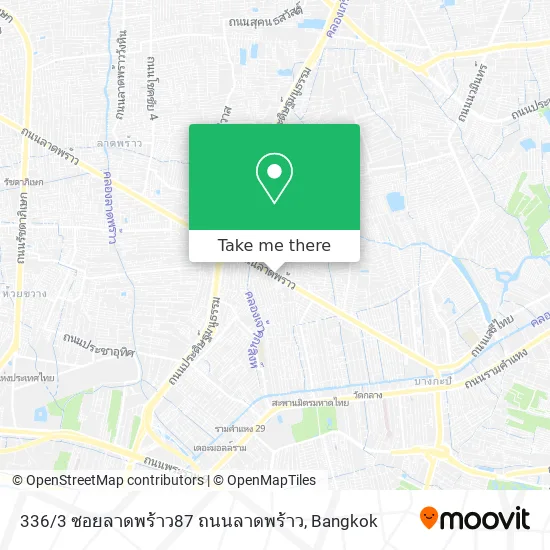 336 / 3 ซอยลาดพร้าว87 ถนนลาดพร้าว map