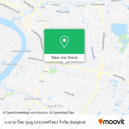 บ.ยามาโตะ อุนยู (ประเทศไทย) จำกัด map