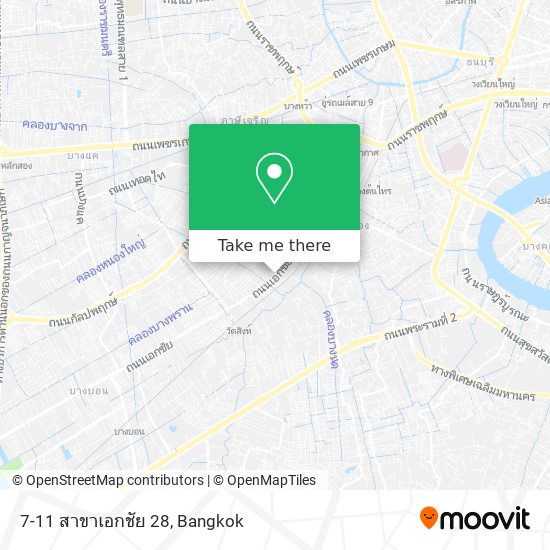 7-11 สาขาเอกชัย 28 map