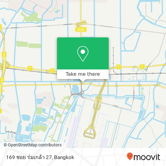 169 ซอย ร่มเกล้า 27 map