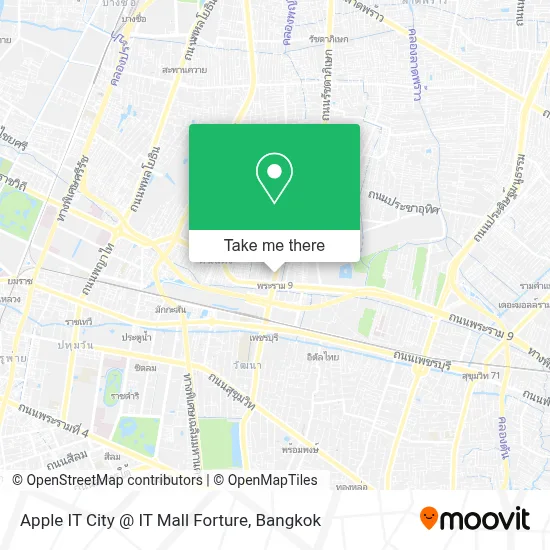 Apple IT City @ IT Mall Forture map