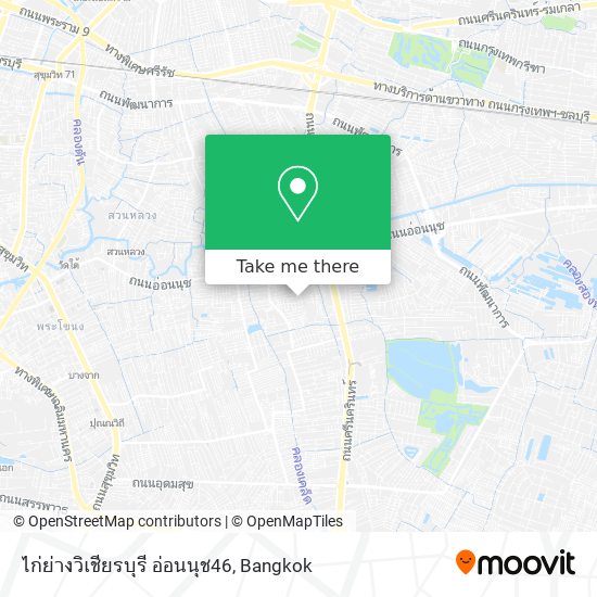 ไก่ย่างวิเชียรบุรี อ่อนนุช46 map