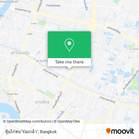 ซุ้มไก่ชน"ร่มเกล้า" map
