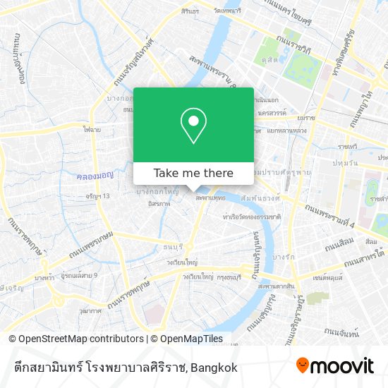 ตึกสยามินทร์ โรงพยาบาลศิริราช map