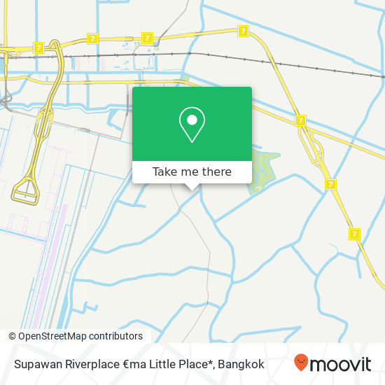 Supawan Riverplace €ma Little Place* map