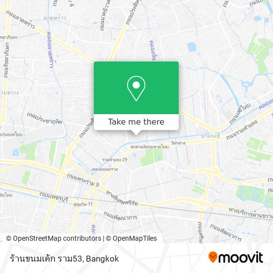 ร้านขนมเค้ก ราม53 map