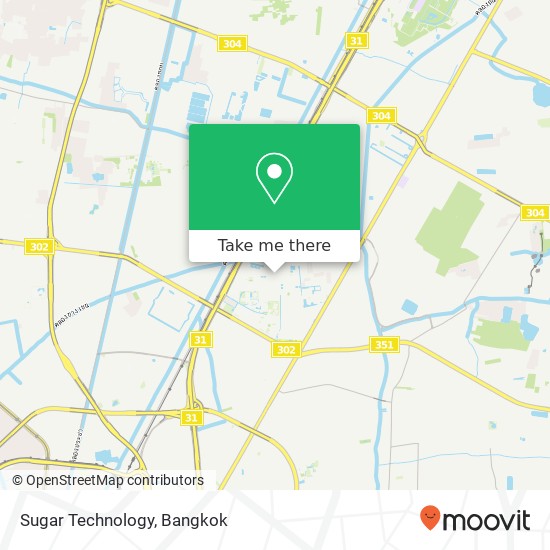 Sugar Technology map