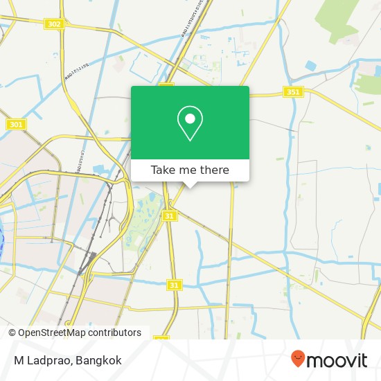 M Ladprao map