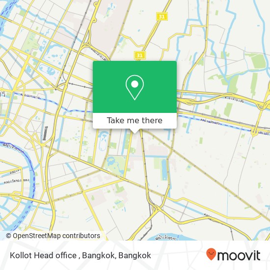 Kollot Head office , Bangkok map