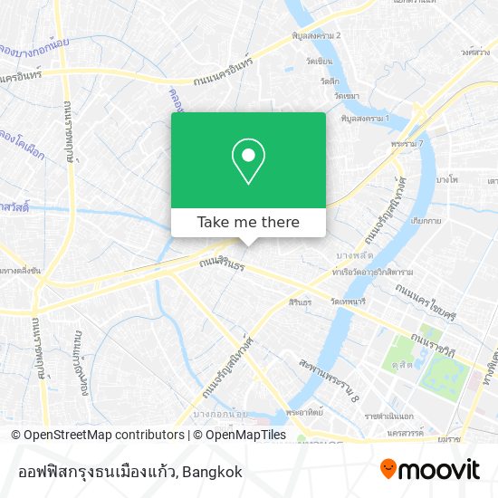 ออฟฟิสกรุงธนเมืองแก้ว map