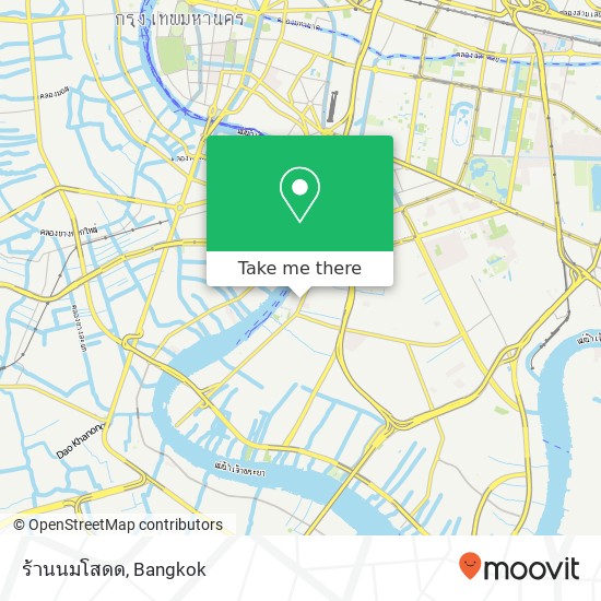 ร้านนมโสดด map