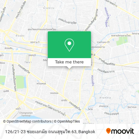 126 / 21-23 ซอยเอกมัย ถนนสุขุมวิท 63 map