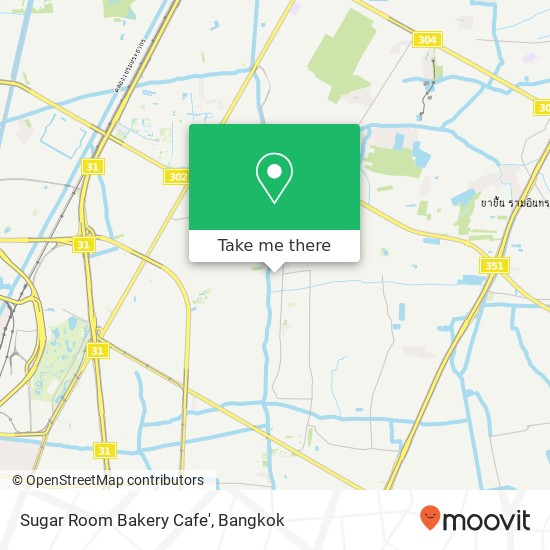 Sugar Room Bakery Cafe' map