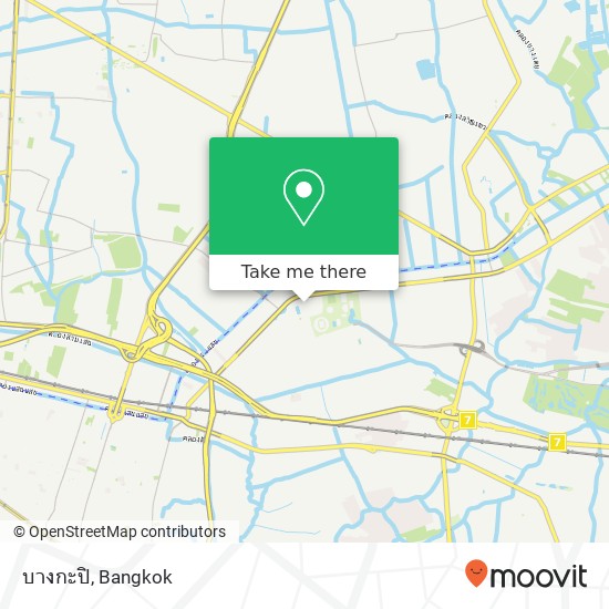 บางกะปิ map