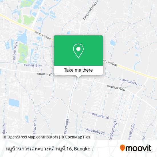 หมู่บ้านการเคหะบางพลี หมู่ที่ 16 map